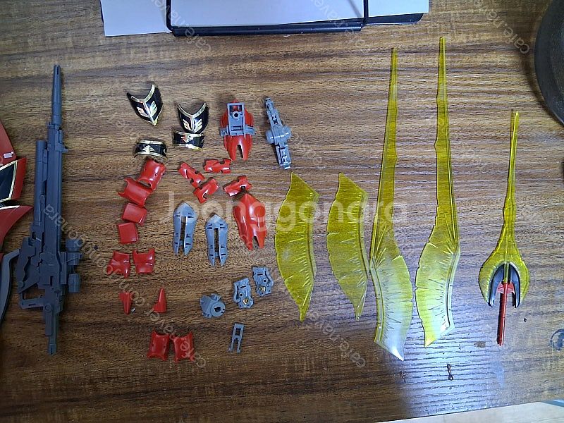 반다이 정품 건담 MG 시난주 가조립 부품용--1