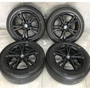BMW F바디 17인치 블랙 휠 타이어 215/50R17