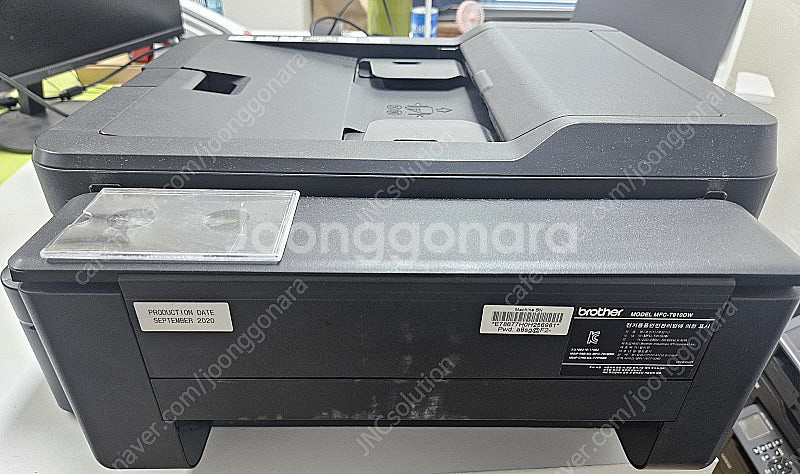 브라더 A4 소형 무한 잉크젯 컬러복합기 MFC T91...--7