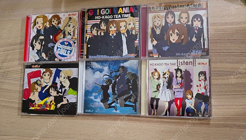 케이온 앨범 cd 전 세트 판매합니다--2