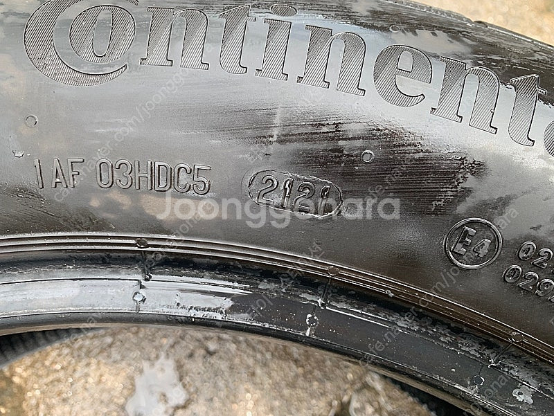 235 55 19 콘티넨탈 크로스콘택트RX 중고타이어 ...--4