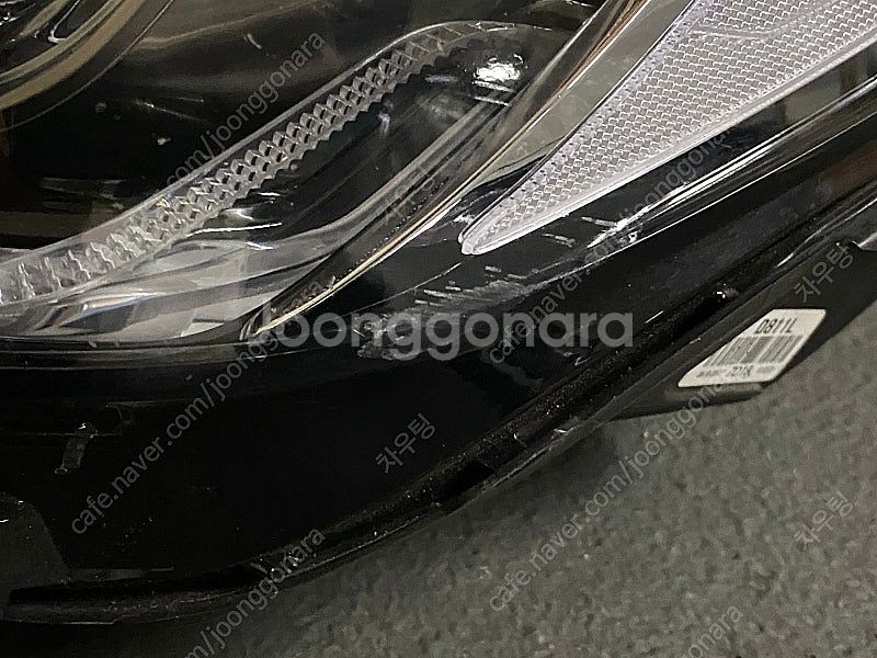 현대자동차 그랜져, 그랜저 ig 운전석 헤드라이트--2