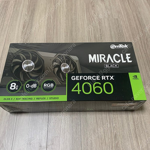 이엠텍 rtx 4060 8g 미개봉 팝니다
