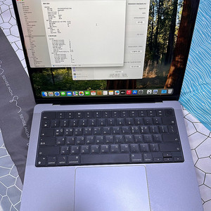 맥북프로 M3 14인치 8GB/512GB 스페이스그레이 윈도우 등 프로그램포함