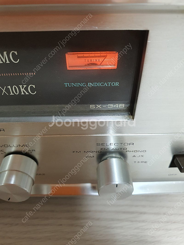파이오니아 진공관 리시버 SX-34B--4