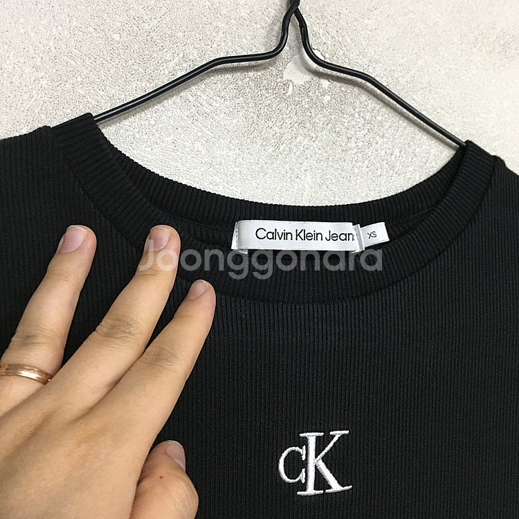 CK 캘빈클라인 롱 니트 드레스 원피스 xs / 랑방 ...--2