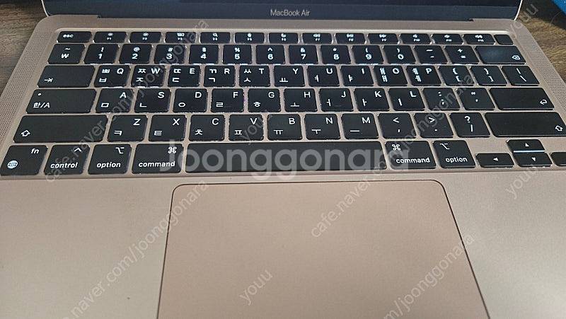MacBook Air M1 골드 512gb 풀박스--2