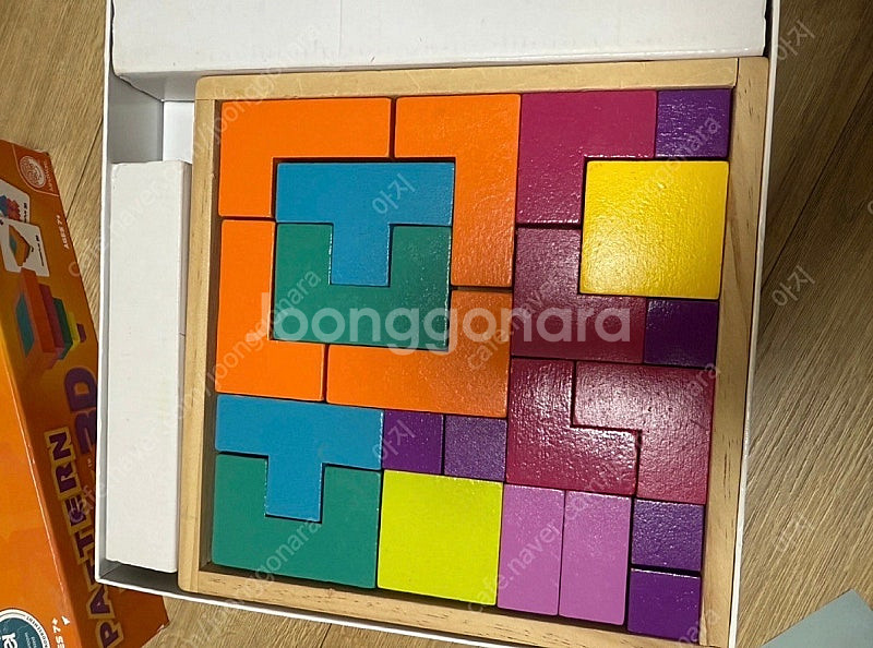 3D PATTERN PLAY 패턴플레이 원목 교구 퍼즐--0