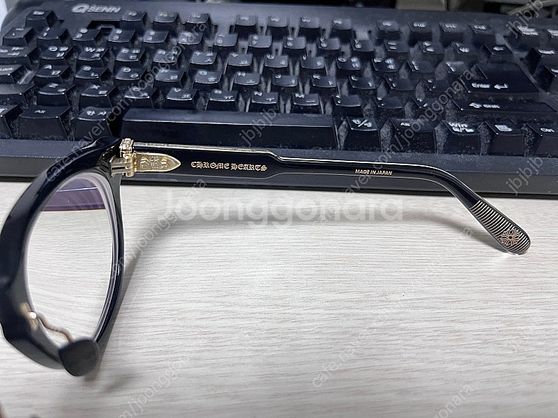 크롬하츠 딩가롱링롱 블랙 18k/gp--5