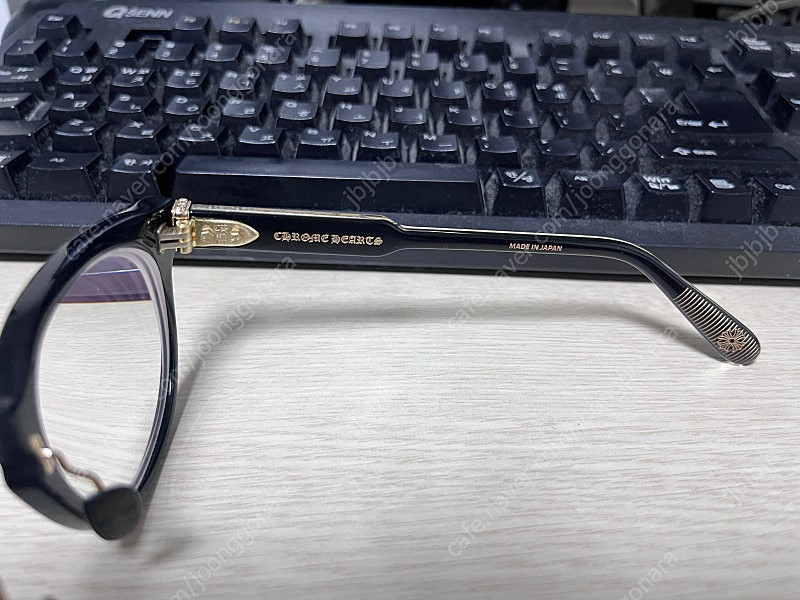 크롬하츠 딩가롱링롱 블랙 18k/gp--5