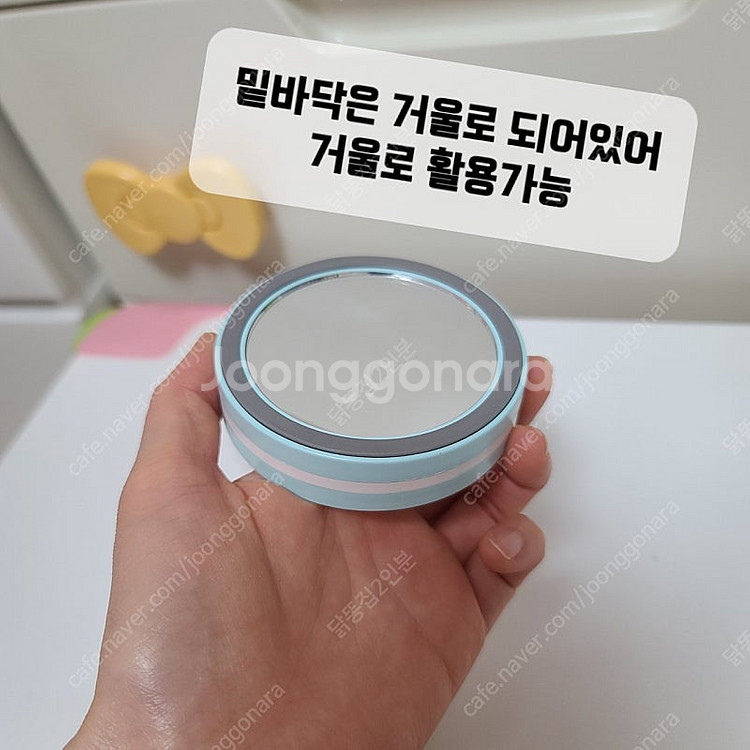 휴대용 선풍기 스탠드가능 거울--4