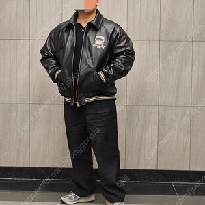 아비렉스 시그니처 바시티 자캣 avirex varsity jacket