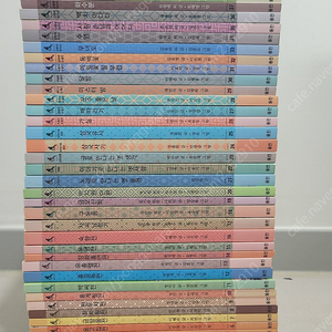 웅진 푸른담쟁이 우리문학 - 최신판, 완벽구성, 박스만 없는 새책