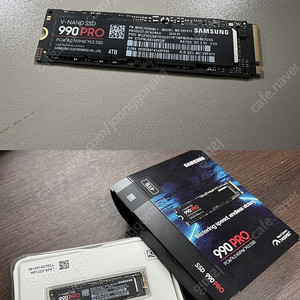 삼성 990 PRO 4TB M.2 nvme 팝니다