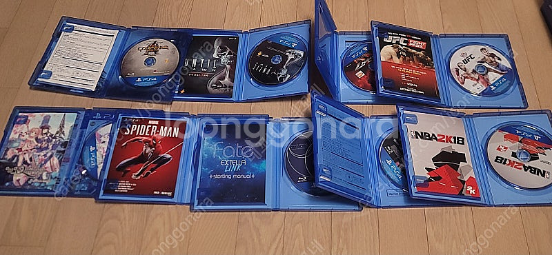 PS4 CD 9장 일괄 택배비포함 팝니다--0