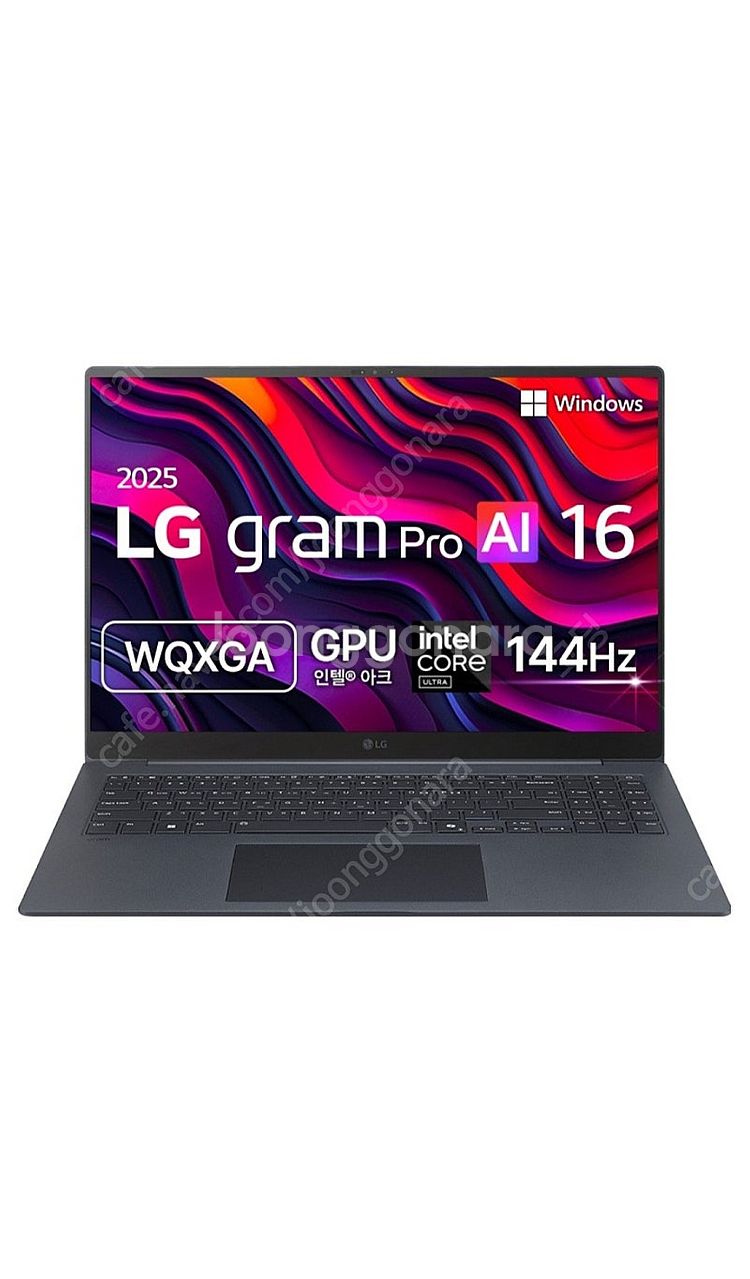 2025 그램 LG 그램 프로 ai 16 256gb 1...--2