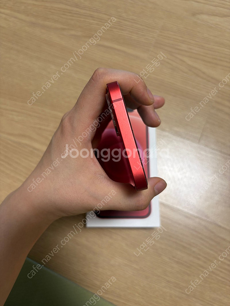 아이폰12 레드 128GB--5