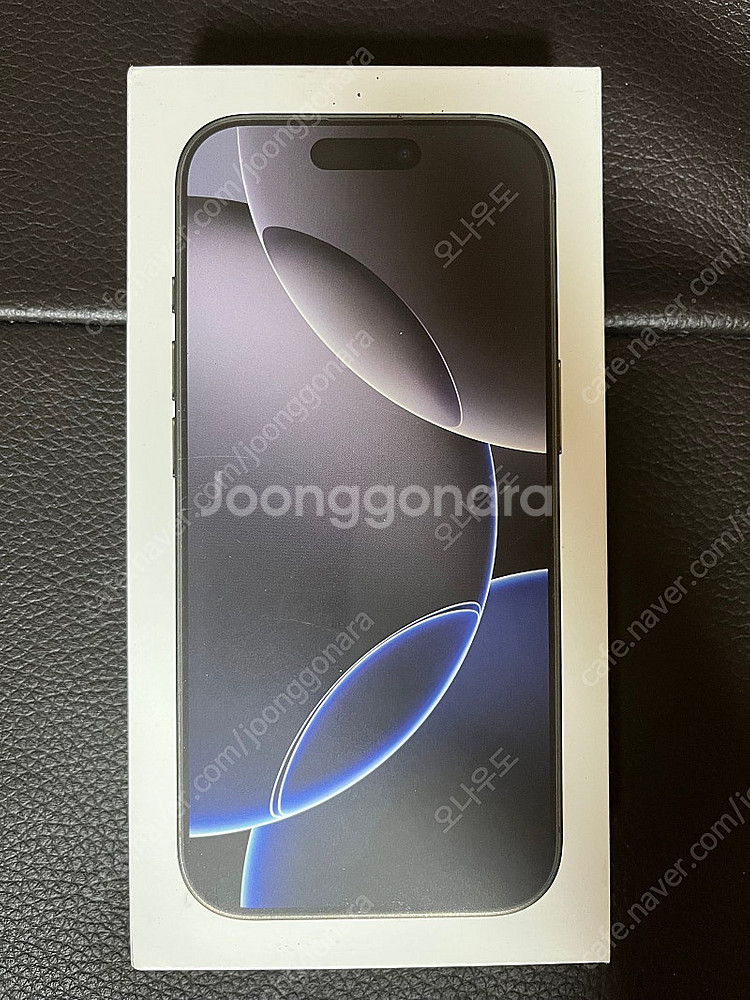 아이폰16프로 블랙 티타늄 256GB 자급제 팝니다. ...--0
