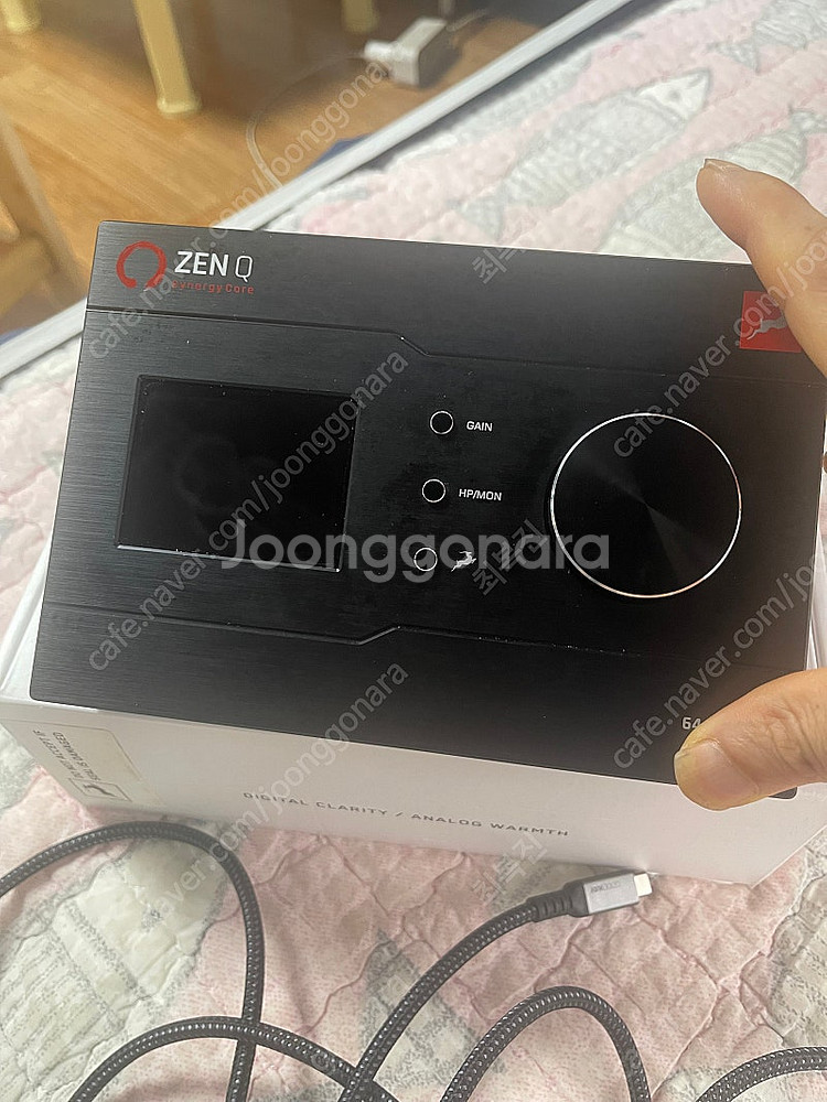 안텔롭 젠큐 (ZENQ) 오디오 인터페이스(원도우,맥용...--0