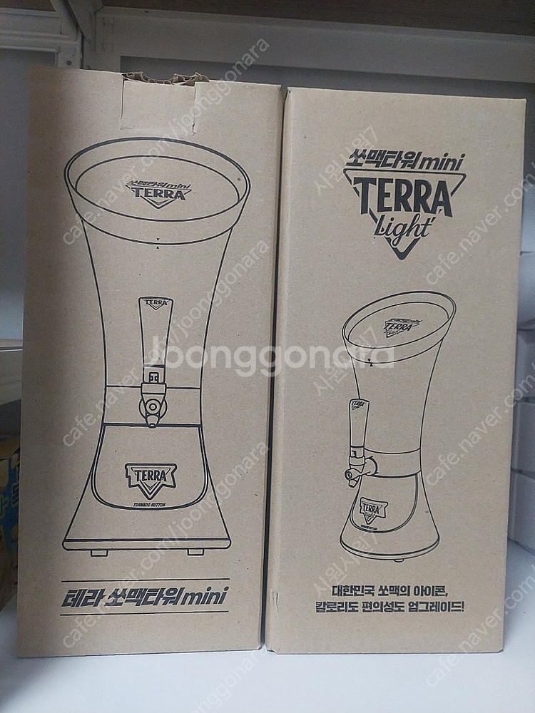 [그린or블루]테라 쏘맥타워 미니 소맥타워 새상품--1