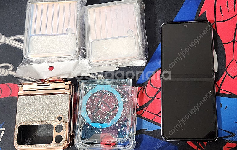 갤럭시 Z 플립4 퍼플 512GB 케이스 다수--0