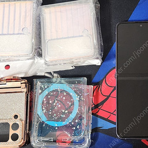갤럭시 Z 플립4 퍼플 512GB 케이스 다수