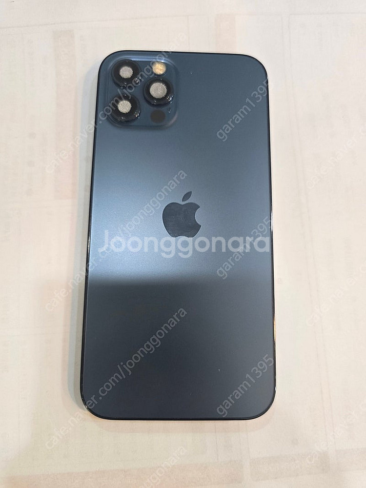 아이폰 12 pro 128gb 퍼시픽블루벽돌부품용--1