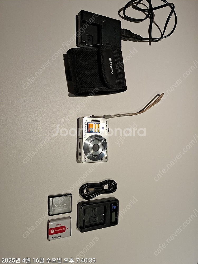 소니 사이버샷 DSC-W50 카메라 디카--1