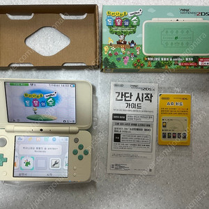 뉴 닌텐도 2ds xl 동물의 숲 에디션