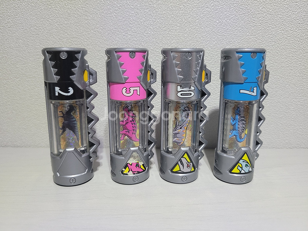 파워레인저 다이노포스 다이노셀 수전지 반다이 다이케스트...--4