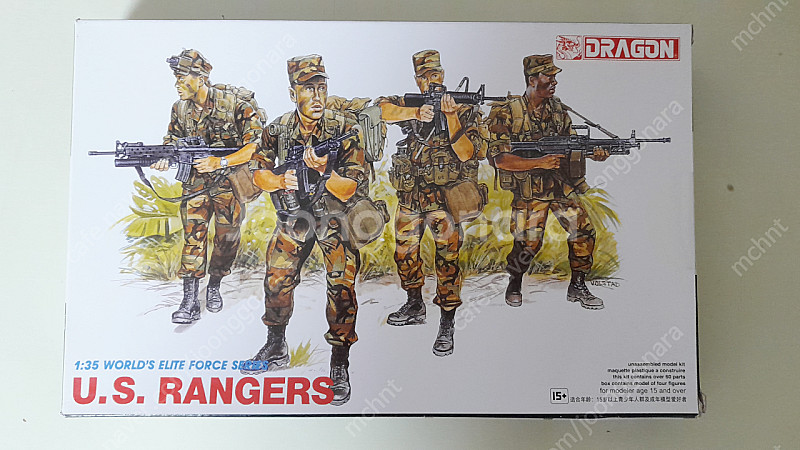 1/35 US Rangers 4 Man Assault ...--0