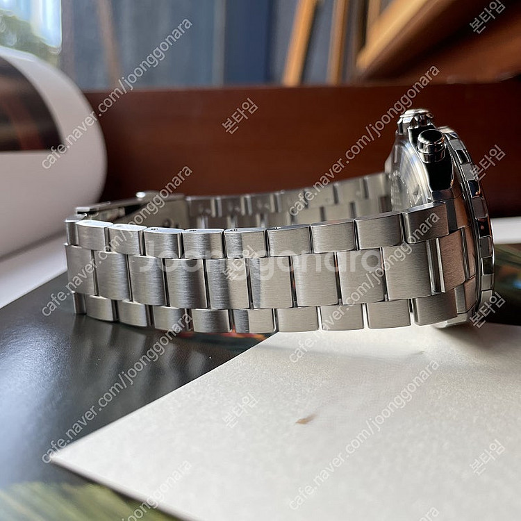 태그호이어 포뮬러 1 크로노그래프 스틸 쿼츠 43mm ...--4