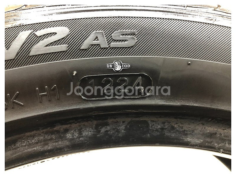 중고타이어 한국타이어 벤투스 V2AS 215/45R17...--7