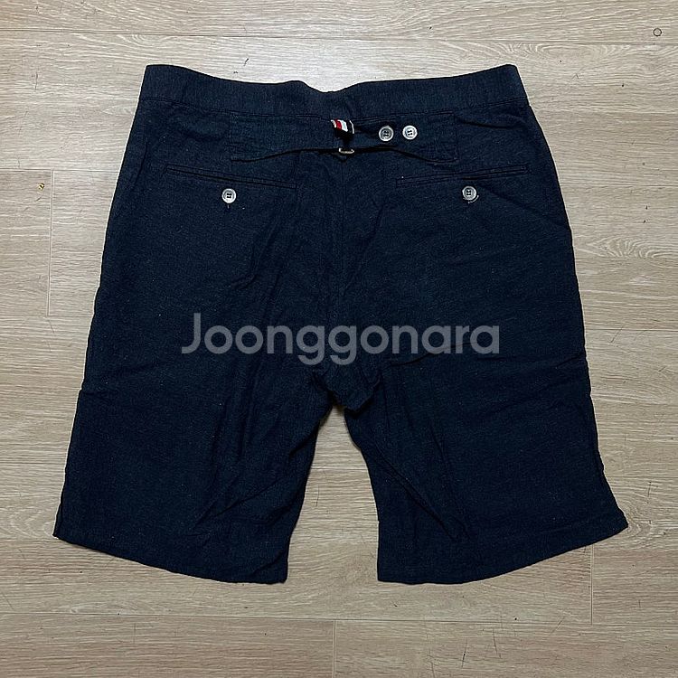 톰브라운 뉴욕 남성 코튼 하프팬츠 면 반바지 1사이즈--4
