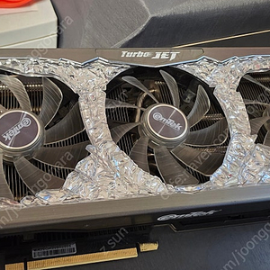 지포스 RTX 3080 TURBO JET OC D6X 10GB 보석바
