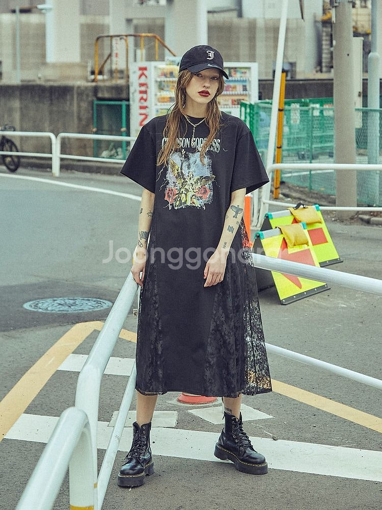 jouetie 도킹 락 원피스 지뢰계--0