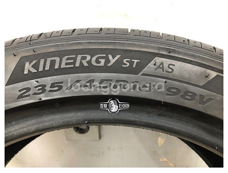중고타이어 한국타이어 키너지STAS 235/45R18 ...--4