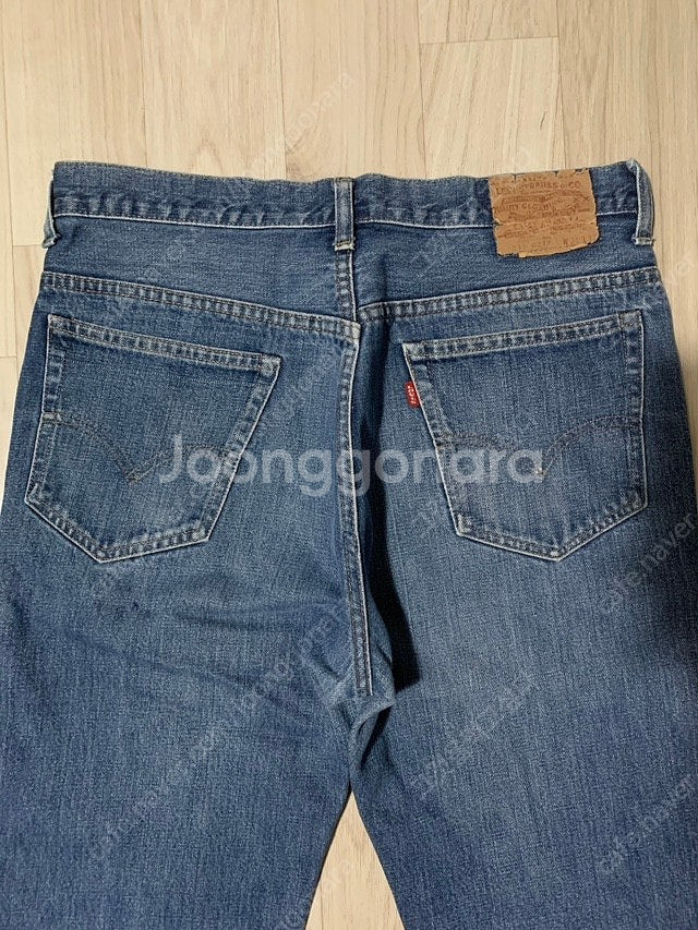 70s 빈티지 리바이스 517 34 x 32 중청 판매--1