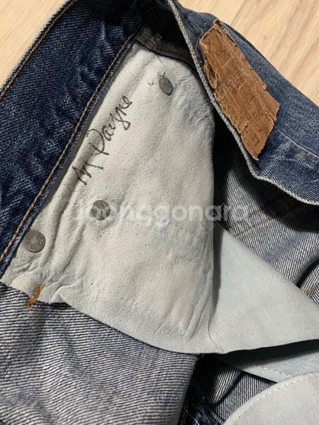70s 빈티지 리바이스 517 34 x 32 중청 판매--7