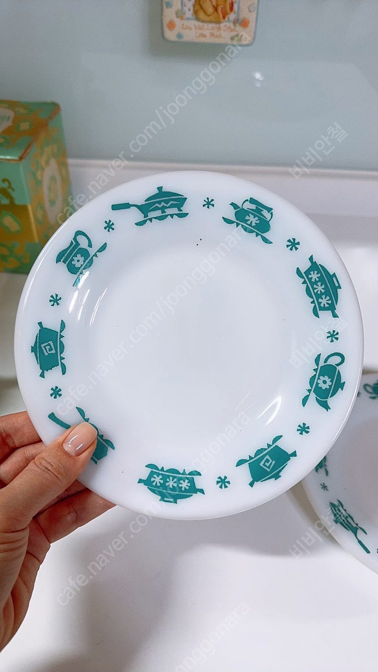 헤이즐 아틀라스 블루 키친에이드 샐러드접시 이미지