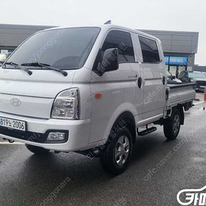 24년식 [소형화물][카고]포터2(LPG2.5터보) 더블캡/장축/4WD 프리미엄 전액할부최대72개월저신용할부카드현금고품질