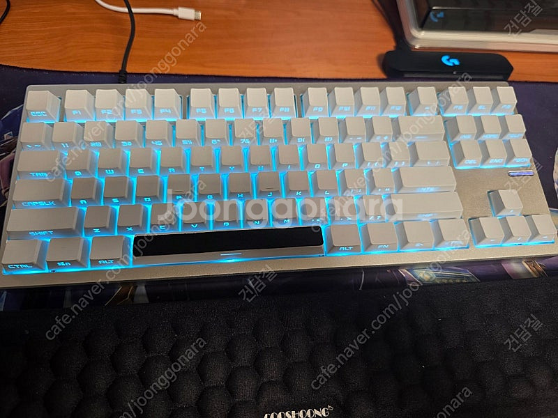 머코우즈 MCHOSE GX87 유무선 텐키리스 알루미늄...--0