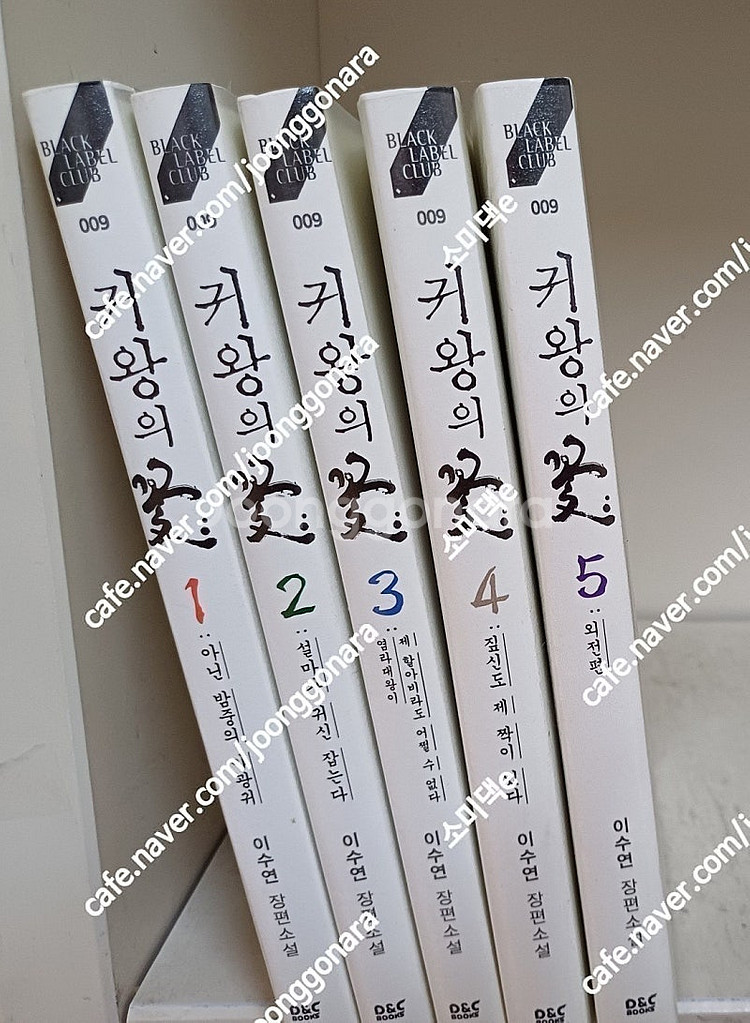 로맨스소설] 용의 꼬리를 문생쥐 전6권 / 귀왕의 꽃 ...--3