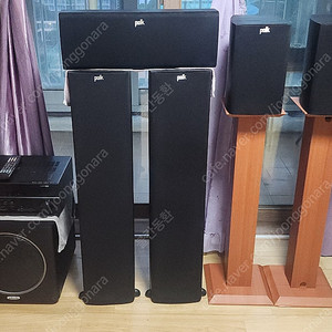 Polk audio 5.1ch+yamaha receiver