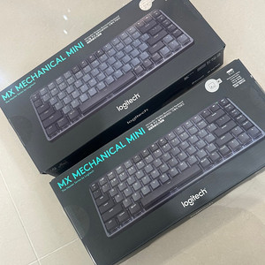 새상품) 로지텍코리아정품 MX MECHANICAL MINI 갈축 기계식 키보드