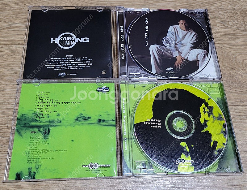 홍경민3집+4집 CD음반 일괄--2