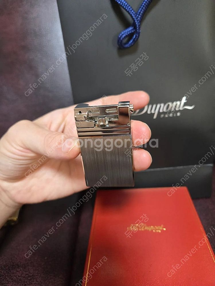 [새상품] 듀퐁라이터 어반 해머99 브러쉬 팔라듐 듀퐁...--1