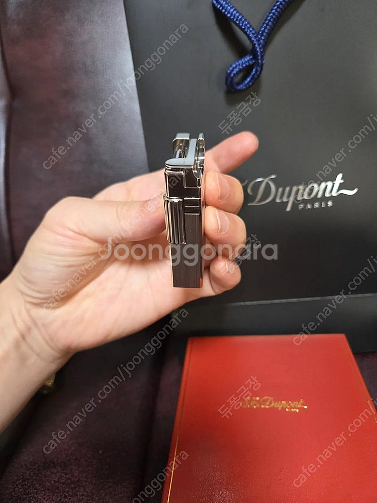 [새상품] 듀퐁라이터 어반 해머99 브러쉬 팔라듐 듀퐁...--2