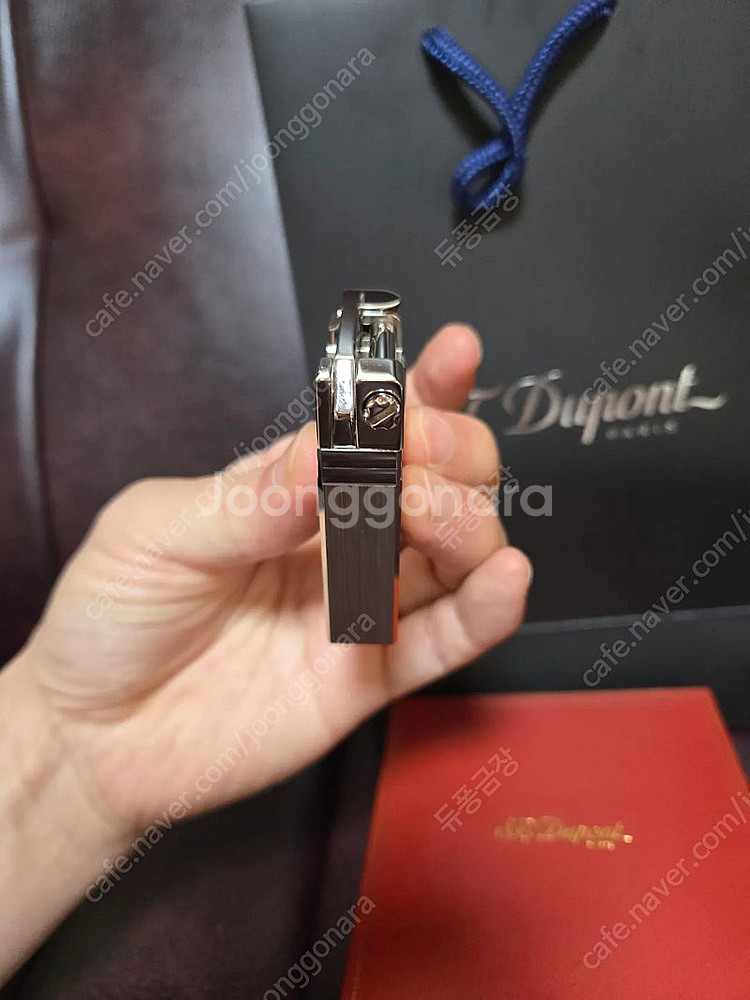 [새상품] 듀퐁라이터 어반 해머99 브러쉬 팔라듐 듀퐁...--3