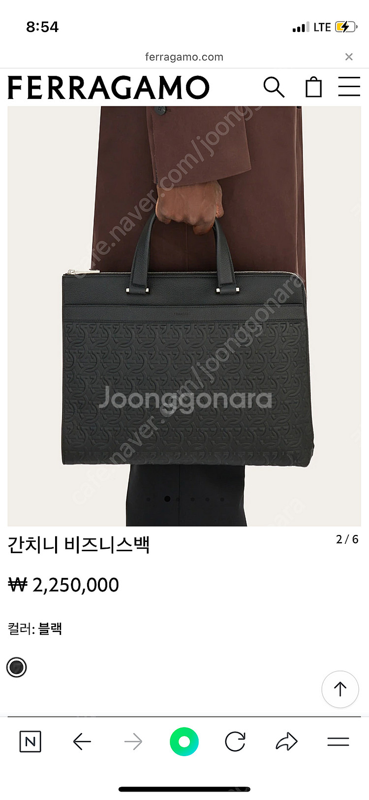 페라가모 남자 서류가방--0